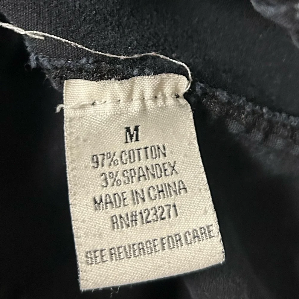 Black Denim Cargo Jeans - Picture 10 of 12